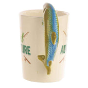 Reel Adventure Leaping Fish 3D Handle Coffee Mug Cup - Myhappymoments.co.uk