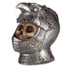 Skull Wearing Medieval Bird Head Helmet