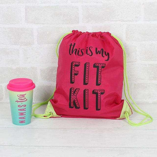 This Is My Fit Kit Drawstring Bag - Myhappymoments.co.uk