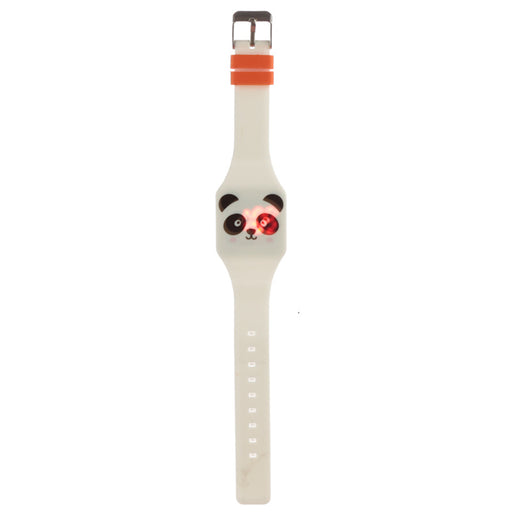 Panda Silicone Digital Watch - White