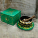 Green Tara Singing Bowl Set 10cm (min 380gm)