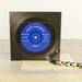 Personalised Vinyl Record Birthday Coaster Card