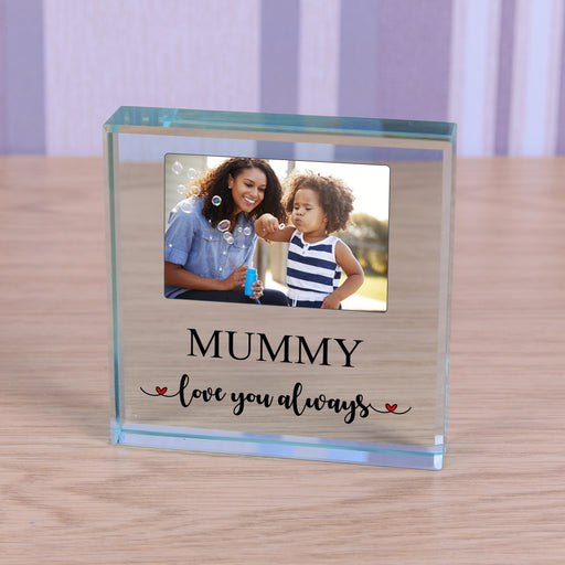 Photo Glass Token - Love You Always | Gift For Mummy | Daddy