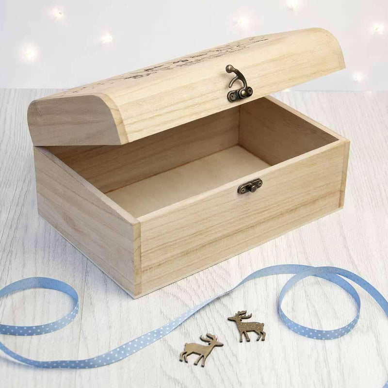 Personalised Baby's First Christmas Eve Chest - Myhappymoments.co.uk