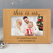 Personalised This Is Us Photo Frame 6x4 Landscape Wooden - Myhappymoments.co.uk