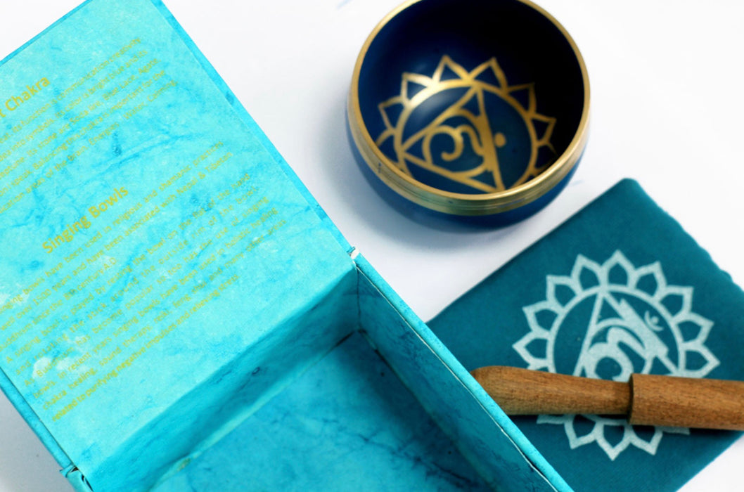 Chakra Singing Bowl Set - Throat