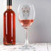Personalised Sugar Skull Wine Glass - Myhappymoments.co.uk