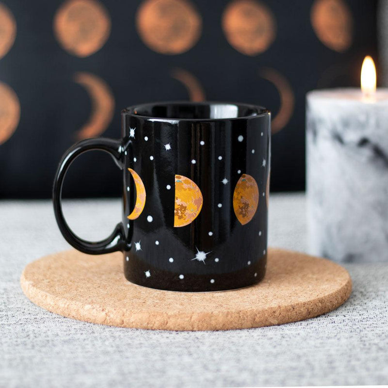 Moon Phases Ceramic Mug
