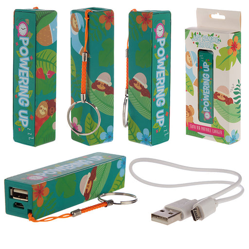 Sloth Handy Portable USB Charger Power Bank - Myhappymoments.co.uk