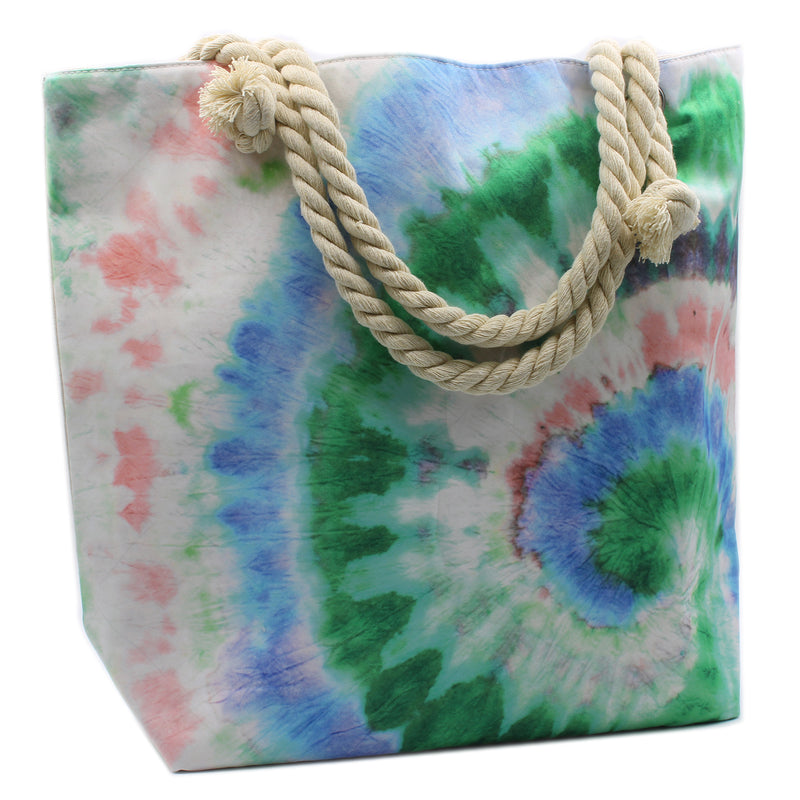 Psychedelic Splash Beach Bag - Nature Vibe