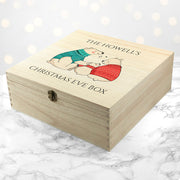 Personalised Polar Bear Family Christmas Box