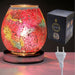 Crackle Electric Touch Operated Aroma Warmer Lamp for Wax Melts