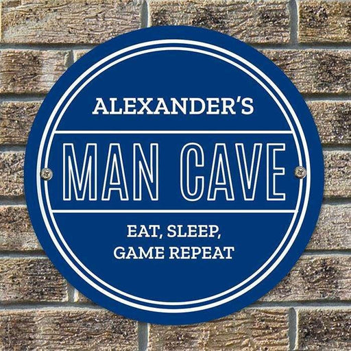 Personalised Man Cave Sign - Myhappymoments.co.uk