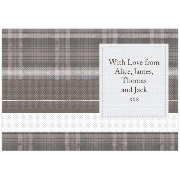 Personalised Highland Stag Card - Myhappymoments.co.uk