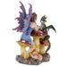Woodland Spirit Fairy Figurine - Dragon Tea Party