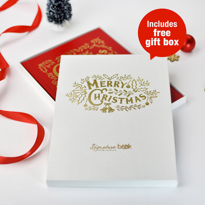 Personalised Christmas Story Collection Book