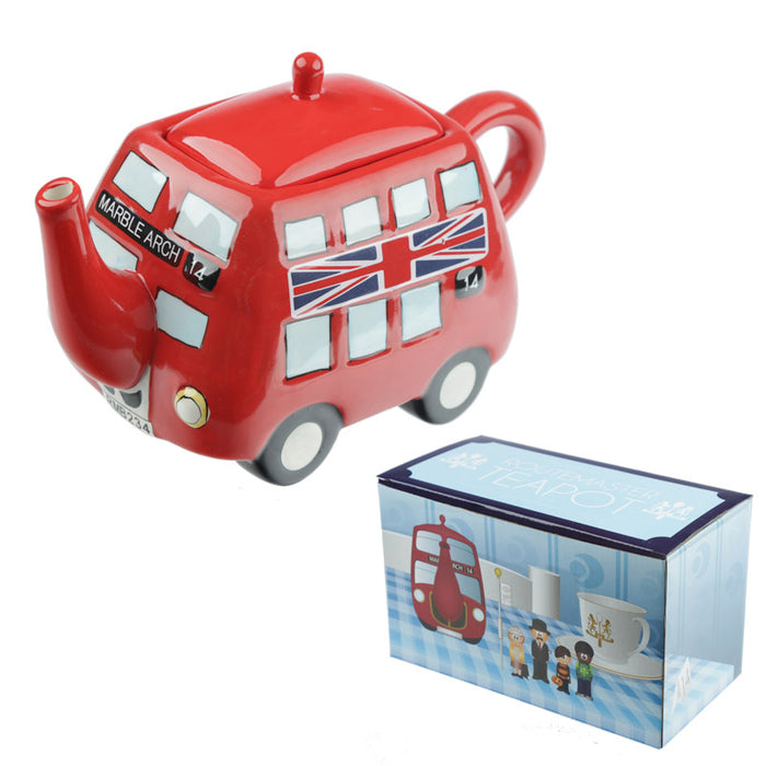 Routemaster London Red Bus Teapot - Myhappymoments.co.uk