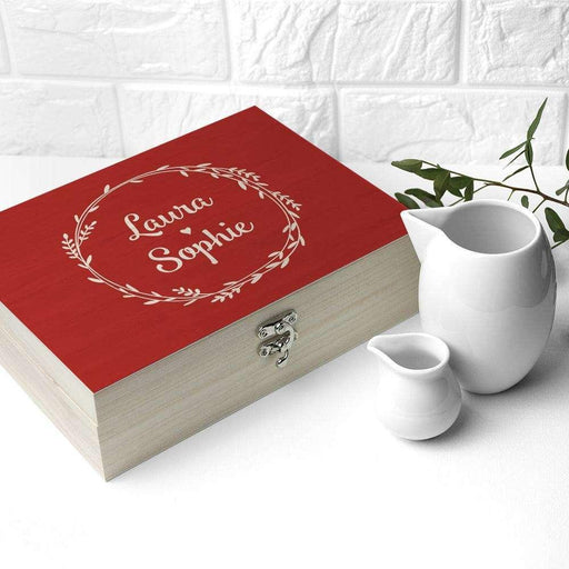Personalised Couples Pukka Tea Selection Box - Myhappymoments.co.uk