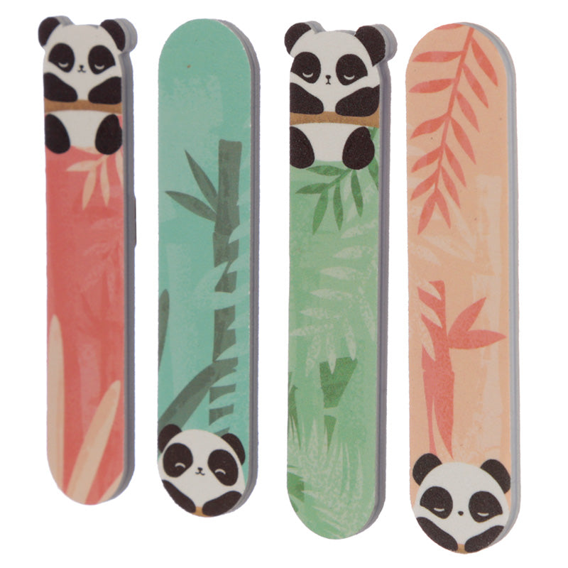 Panda Design Nail File Set of 4