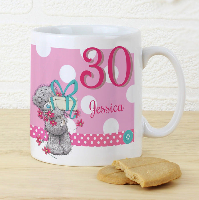 Personalised Me To You Birthday Age Pink Mug - Myhappymoments.co.uk