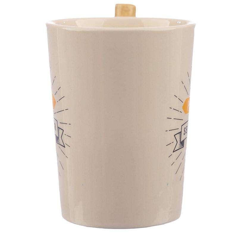 Toilet Plunger Shaped Handle Ceramic Mug - Myhappymoments.co.uk
