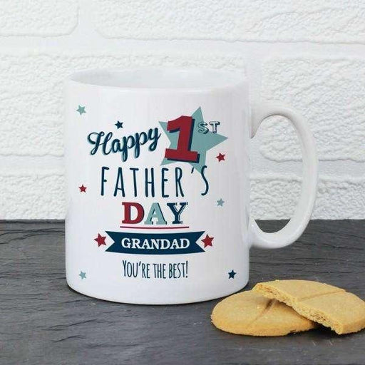 Personalised 1st Fathers Day Mug - Myhappymoments.co.uk