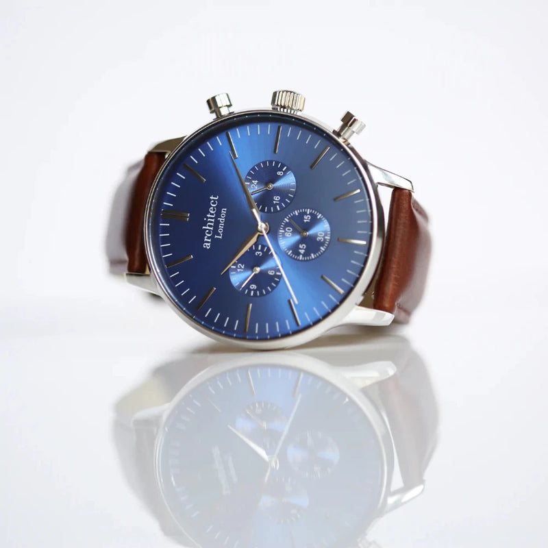 Handwriting Engraving Men's Architect Motivator Watch
