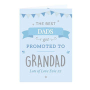 Personalised Blue Promoted To Card - Myhappymoments.co.uk