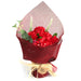 Standing Soap Flower Bouquet - Red