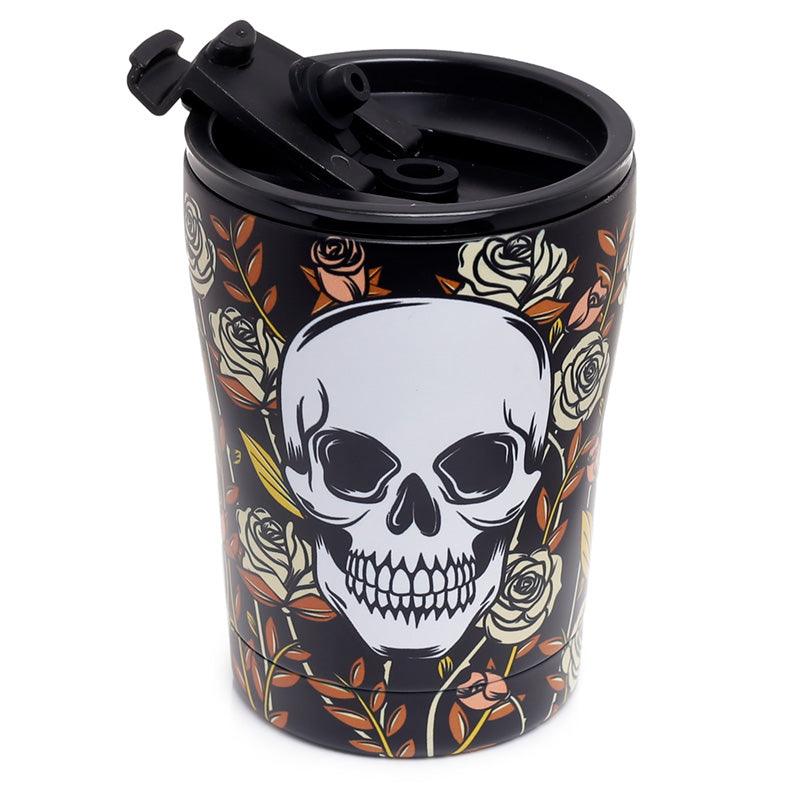 Skulls & Roses Stainless Steel Thermal Insulated Food & Drink Cup 300ml
