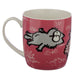 Pink Simon's Cat Porcelain Mug