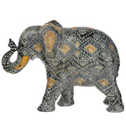 Thai Geometric Elephant Feng Shui Symbol Figurine
