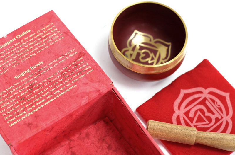Chakra Singing Bowl Set - Root