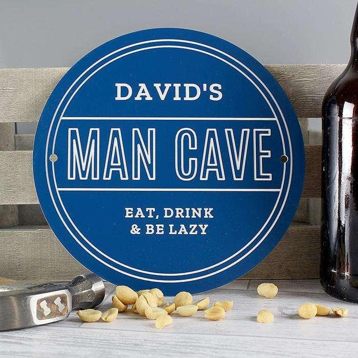 Personalised Man Cave Sign - Myhappymoments.co.uk