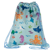 Sealife Drawstring Bag - Myhappymoments.co.uk