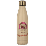 Pug Reusable Stainless Steel Hot & Cold Drinks Bottle 500ml