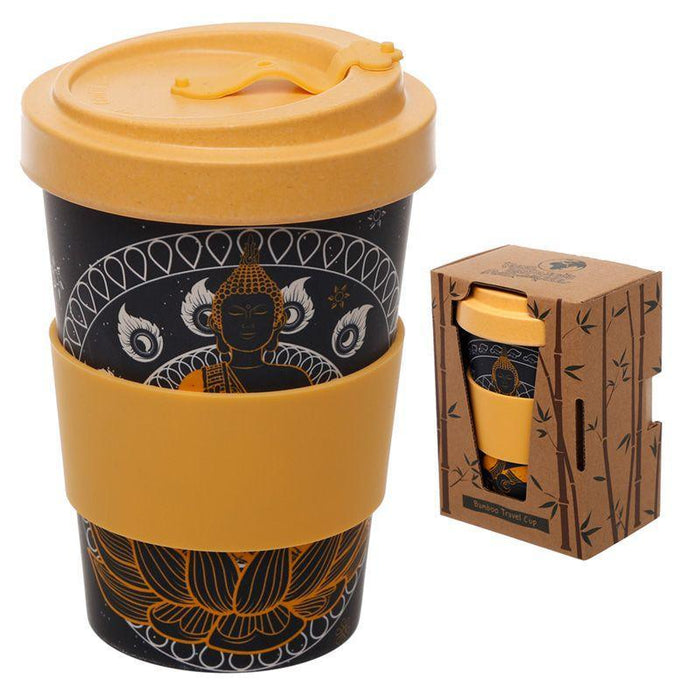 Eco Bamboo Travel Mug - Buddha