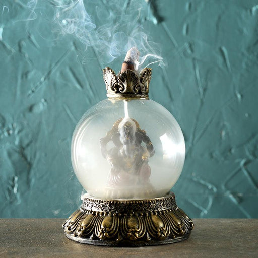 Ganesh Globe Backflow Incense Burner
