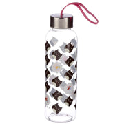 Feline Fine Cat 500ml Reusable Plastic Water Bottle with Metallic Lid