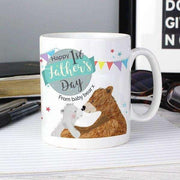 Personalised 1st Father's Day Daddy Bear Mug - Myhappymoments.co.uk