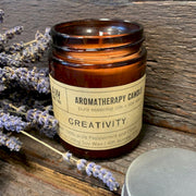 Aromatherapy Soy Wax Candle - Creativity - Peppermint & Clove