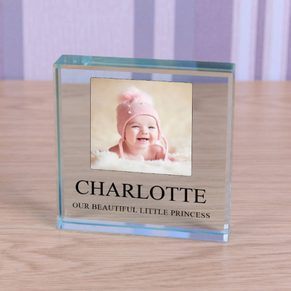 Personalised Photo Gift Plaque - Any Message