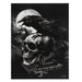 19x25cm Poe's Raven Canvas Plaque by Alchemy