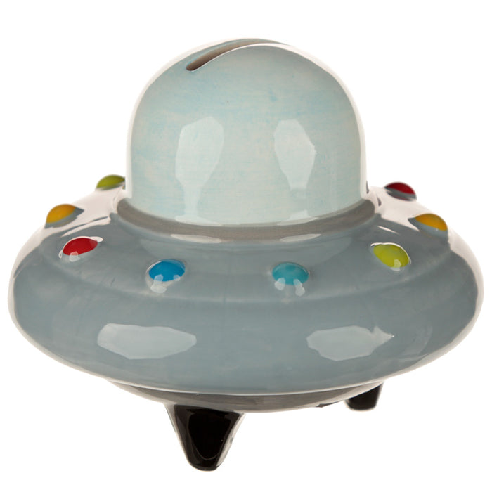 Space Cadet Space Ship Money Box - Myhappymoments.co.uk