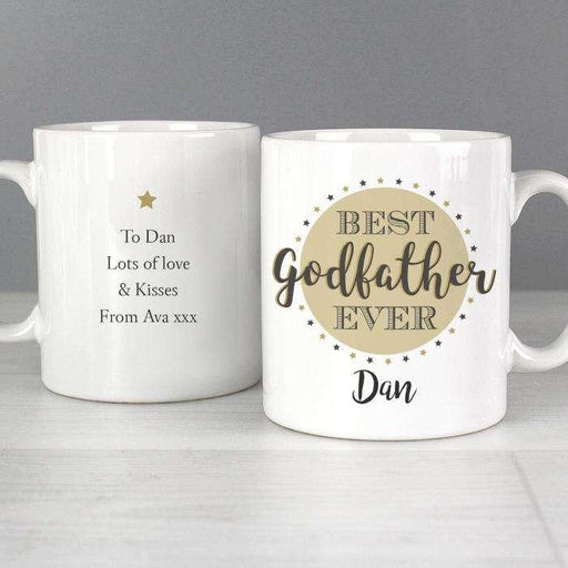 Personalised Best Godfather Mug - Myhappymoments.co.uk