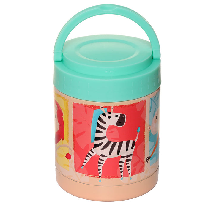 Zoo Animals Thermal Insulated Food Container
