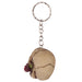 Skulls & Roses Skull Keyring - Two Colours Available - Myhappymoments.co.uk