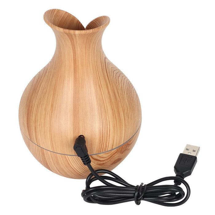Medium Wood Grain Electric Aroma Diffuser