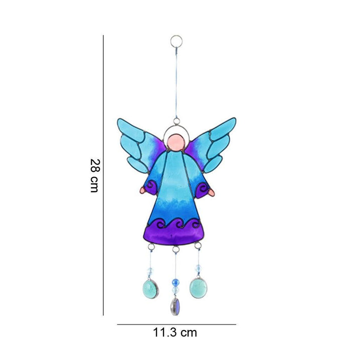 27cm Blue Angel Suncatcher