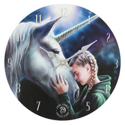 The Wish Wall Unicorn Clock By Anne Stokes